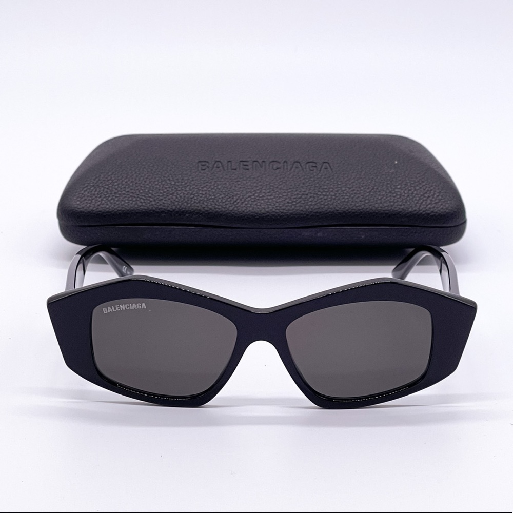 NEW BALENCIAGA BB0106S 001 BALENCIAGA SUNGLASSES NEW COLLECTION - Picture 3 of 13